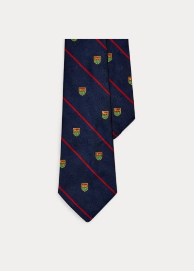 Men's Polo Ralph Lauren Striped Silk Club Ties | 431526XKB